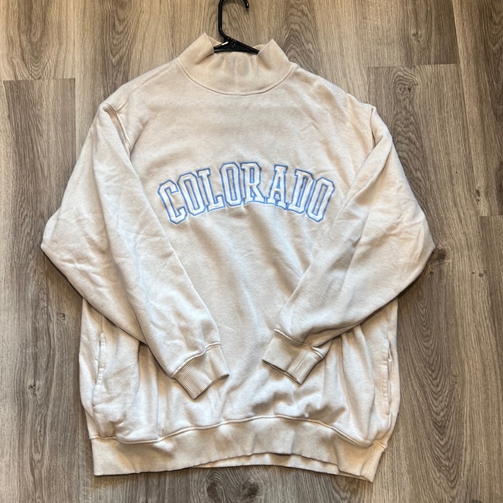 Aerie Colorado Turtleneck Crewneck with Pockets